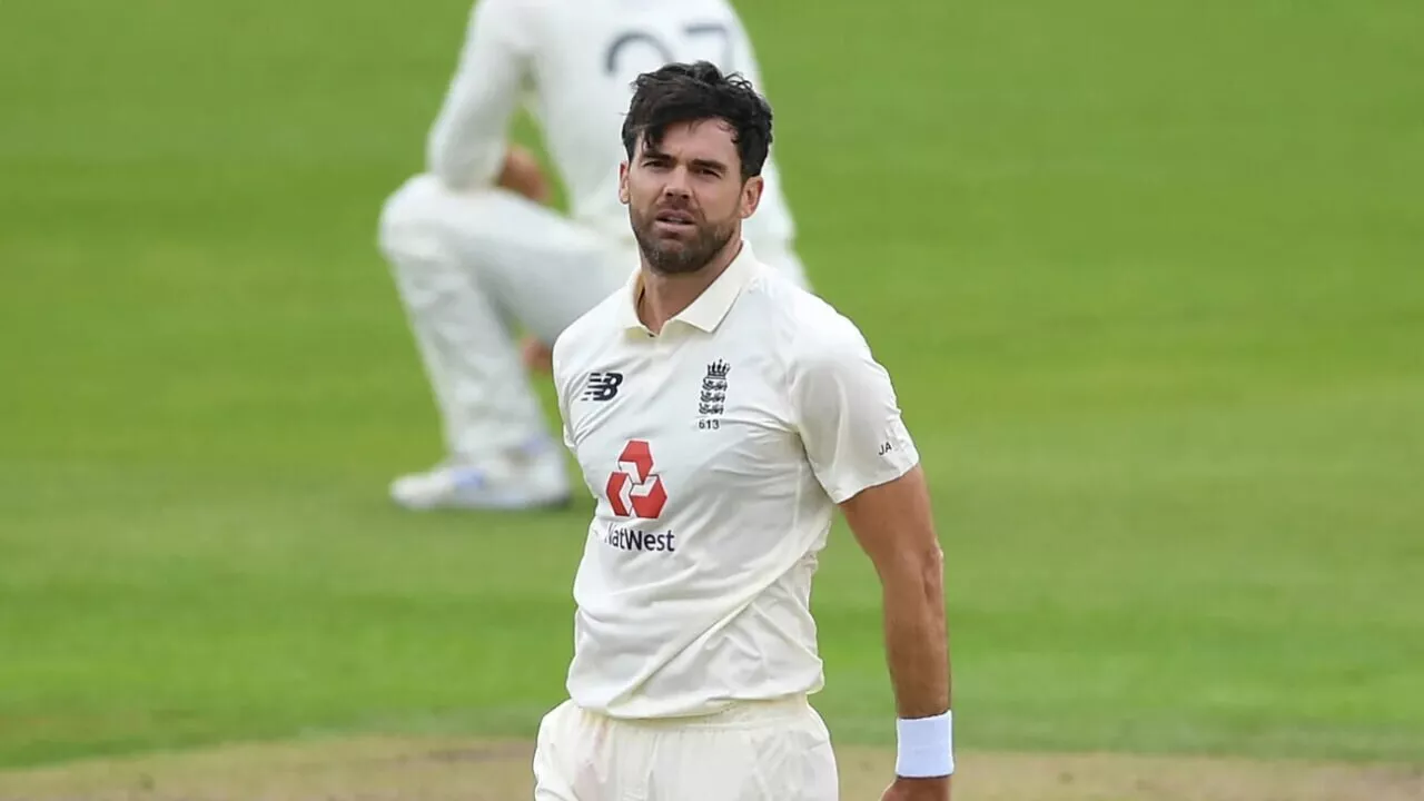 James Anderson. Image Source- AP