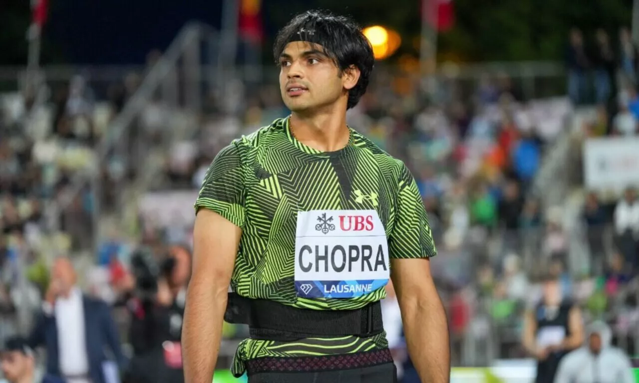 Neeraj Chopra Lausanne Diamond League 2023