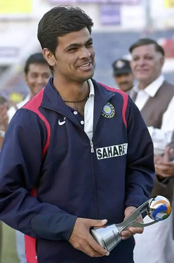 RP Singh won man of the match award on his India test debut against Pakistan