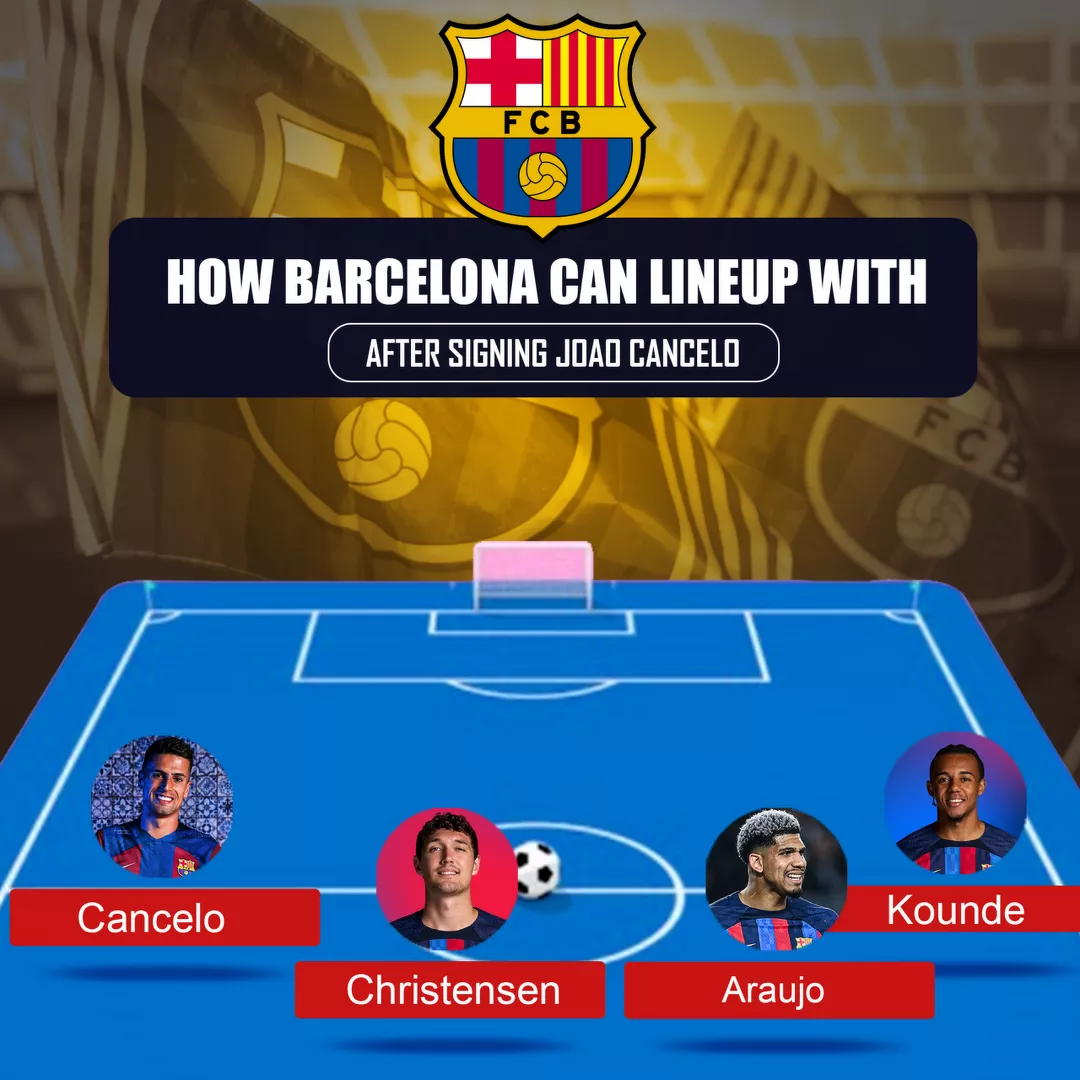 Joao Cancelo Barcelona formation
