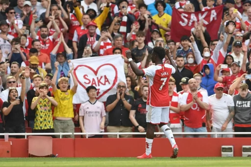 Saka Arsenal PFA Players' Player of the Year 2023