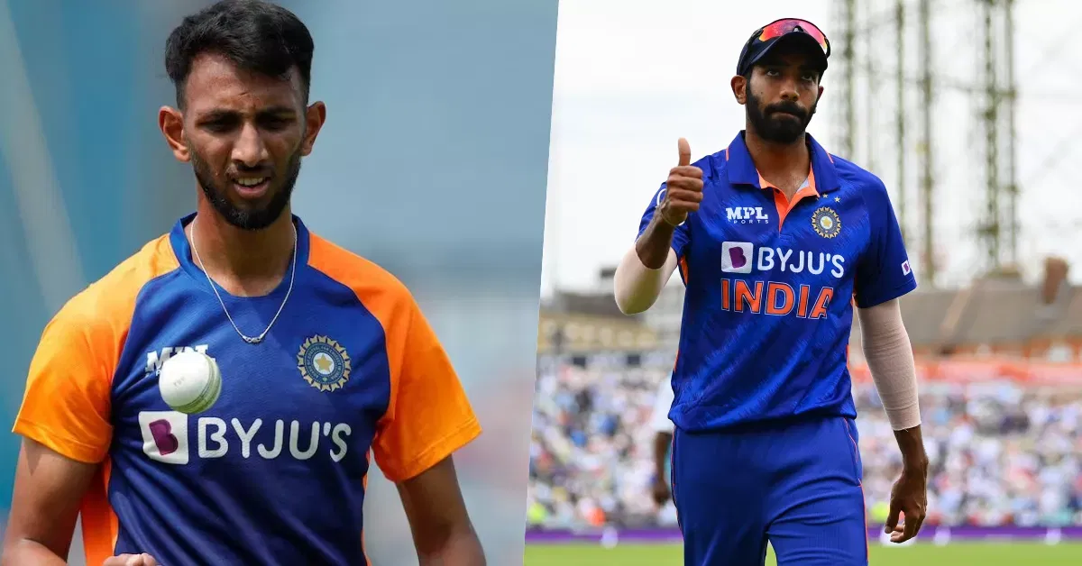 Jasprit Bumrah and Prasidh Krishna