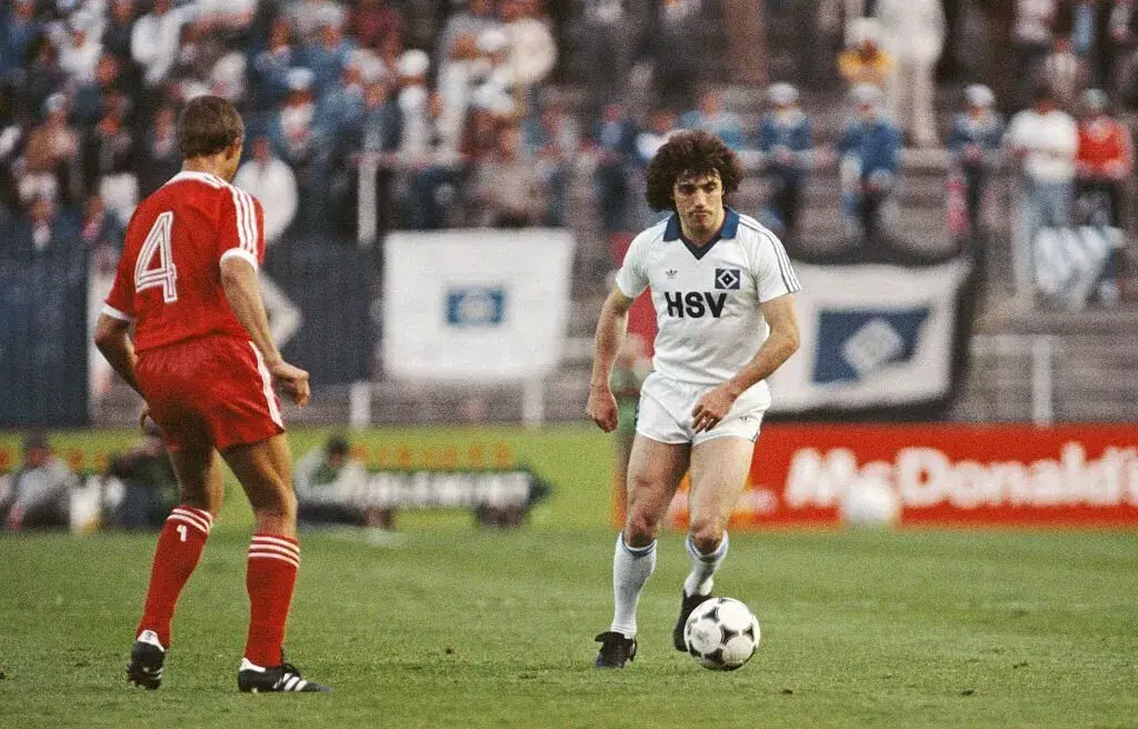 Kevin Keegan Bundesliga hat trick Hamburg