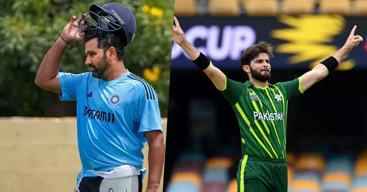 Rohit Sharma and Pakistan fast bowlers