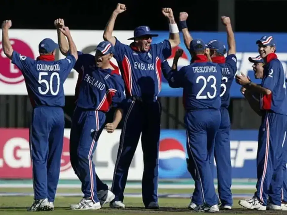 England Cricket Team jersey for ICC Cricket World Cup 2003