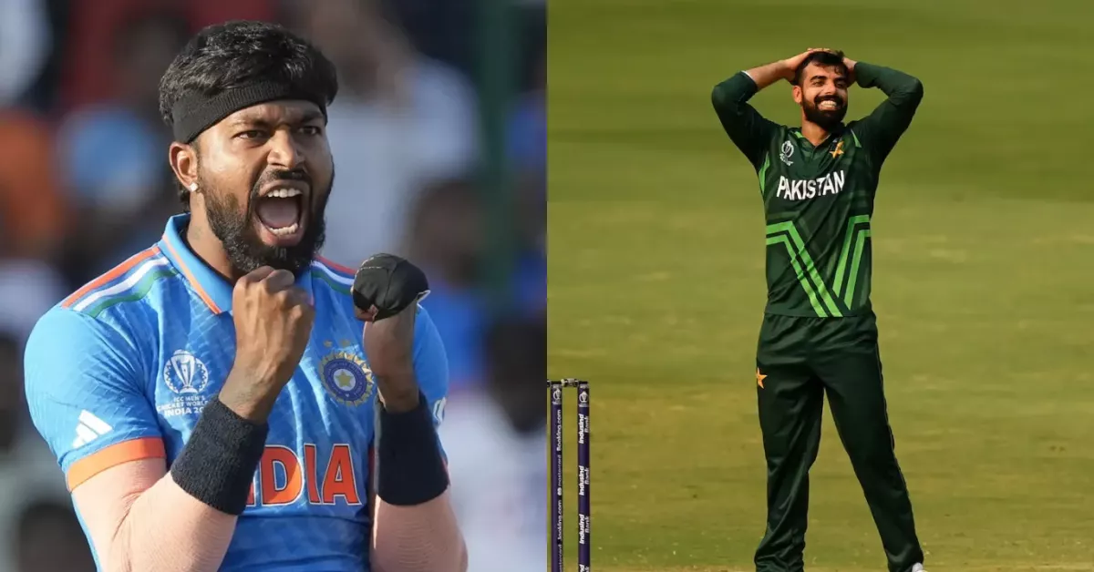 Hardik Pandya vs Shadab Khan