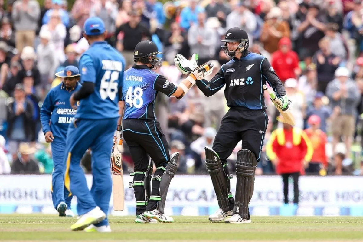 Martin Guptill, Tom Latham, New Zealand vs Sri Lanka 2015