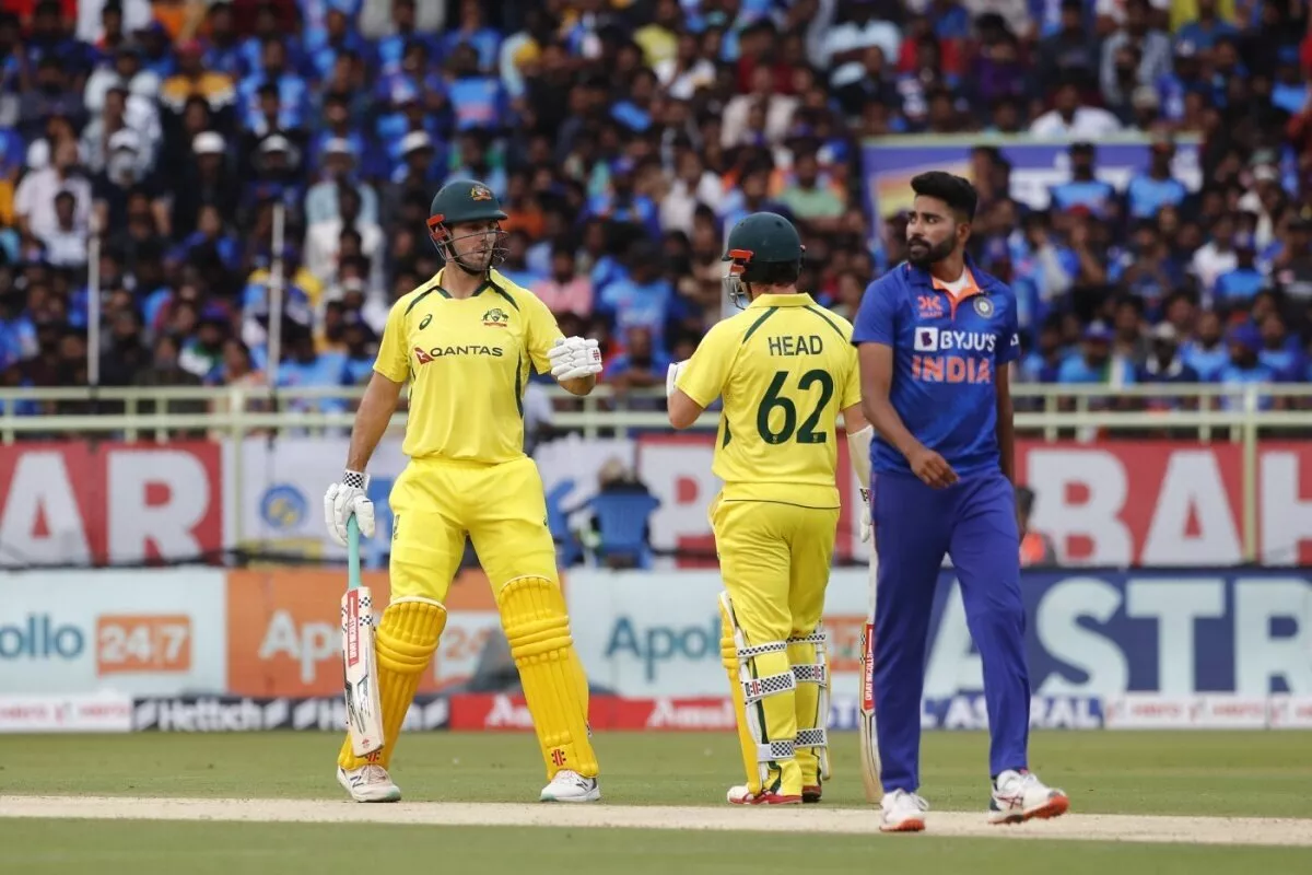 Mitchell Marsh, Travis Head, Australia vs India