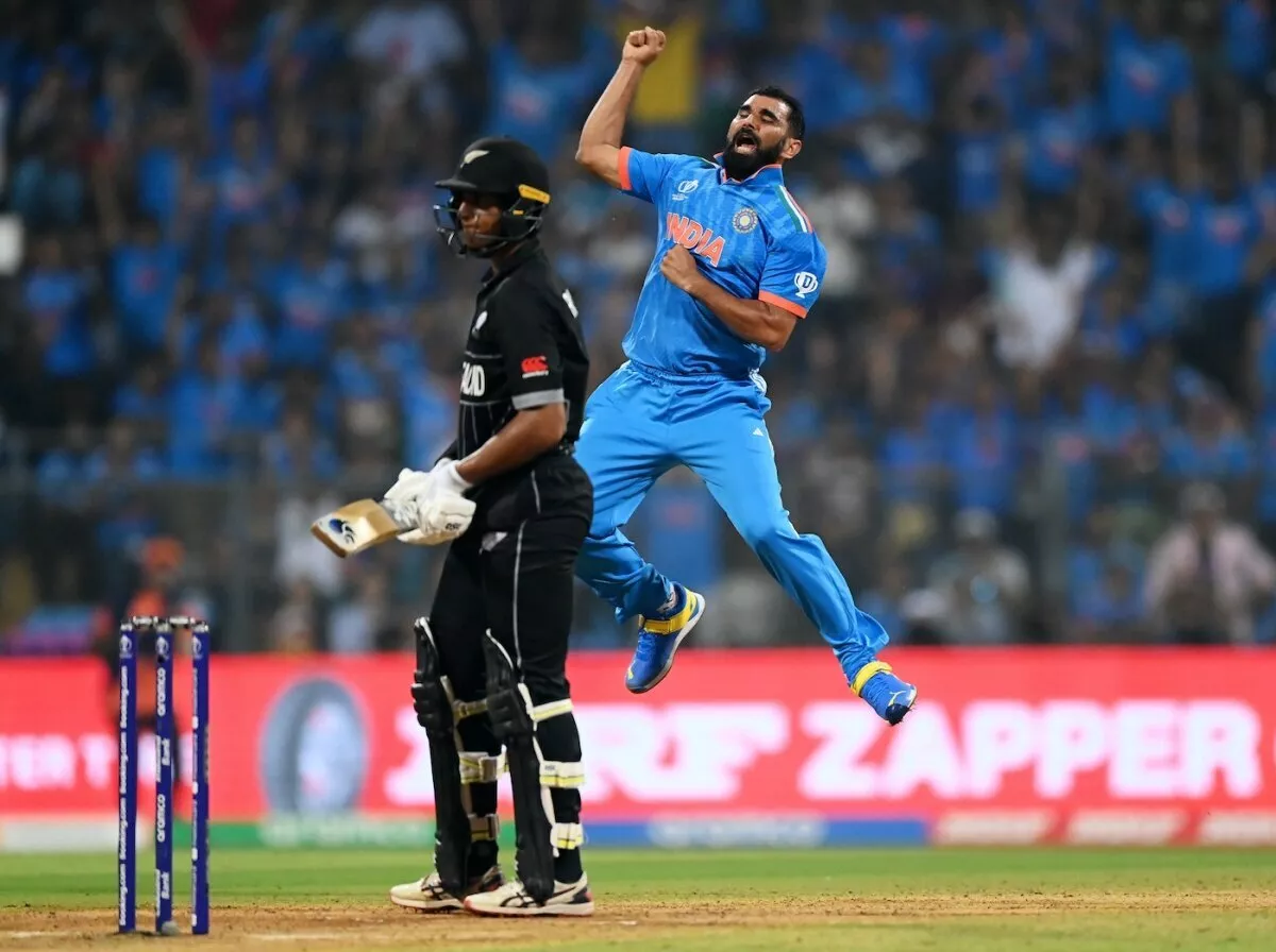 Mohammed Shami vs New Zealand, ICC Cricket World Cup 2023