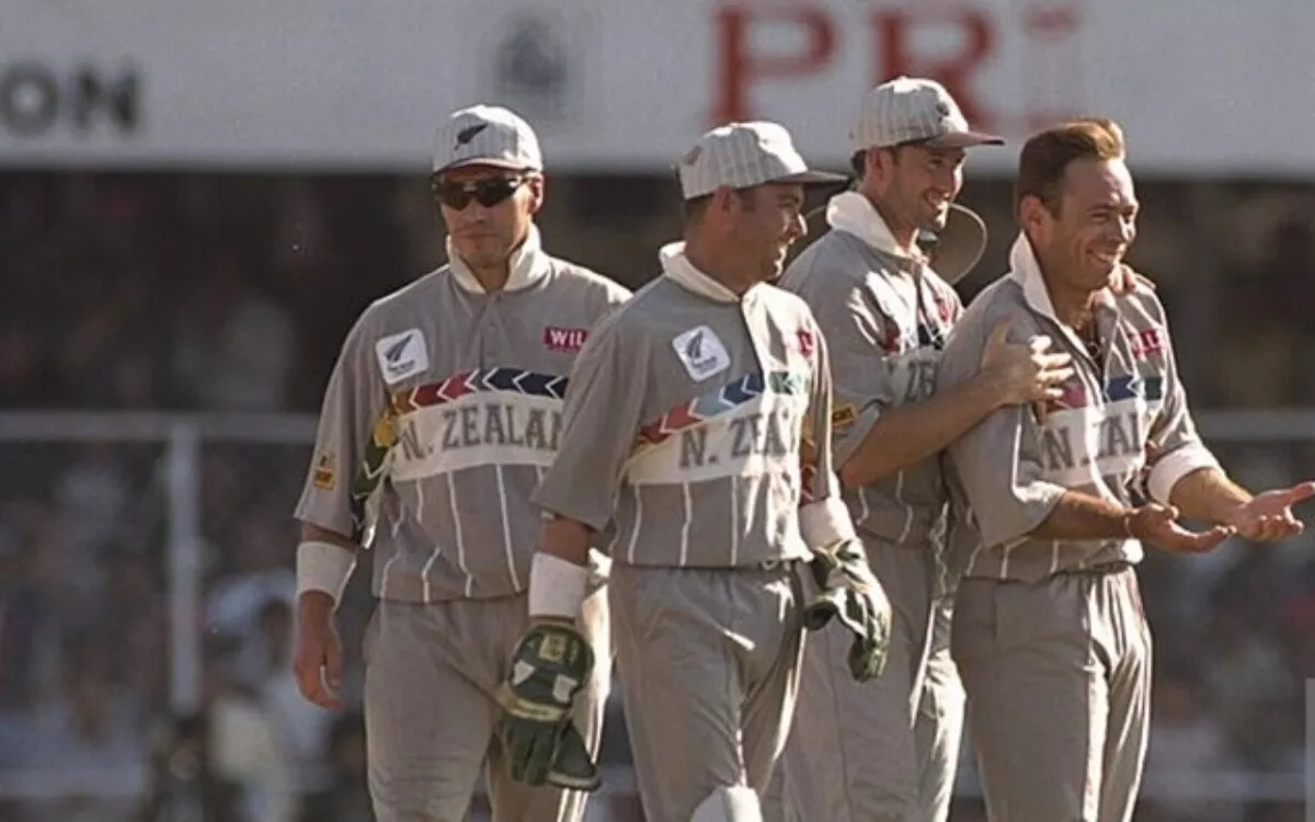 New Zealand Cricket Team jersey for ICC Cricket World Cup 1996