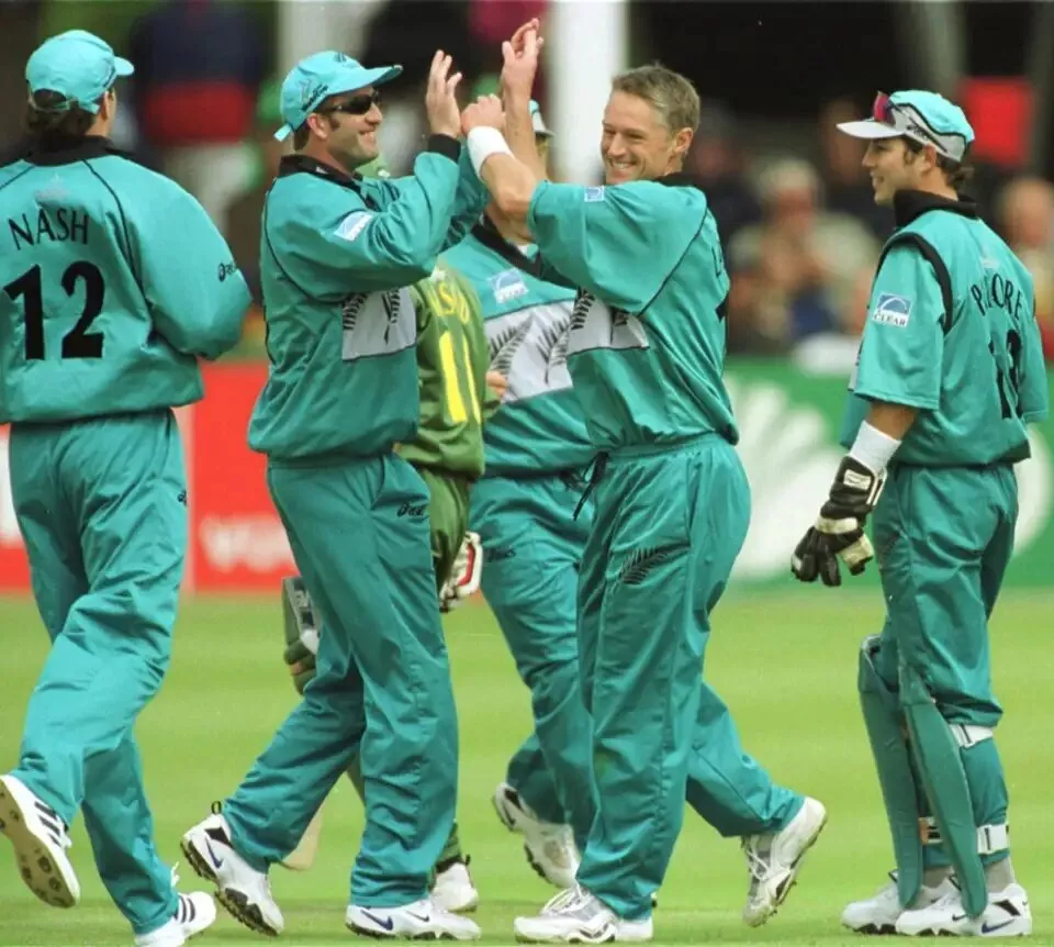 New Zealand Cricket Team jersey for ICC Cricket World Cup 1999