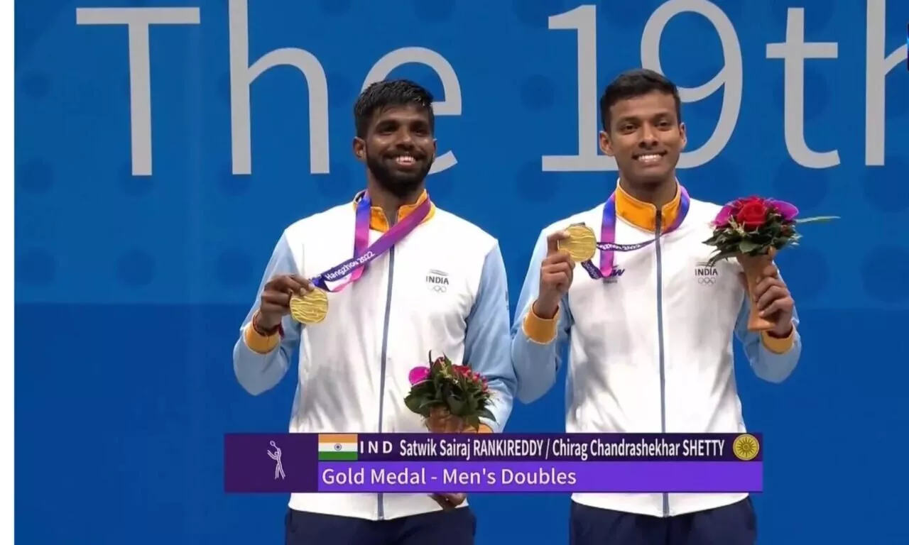 Asian Games 2023 Badminton: Satwik-Chirag become first Indians to win gold, to become World No. 1