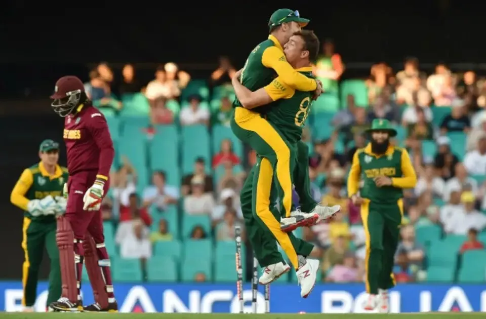 South Africa vs West Indies, 2015 World Cup - South Africa defeated West Indies by 257 runs