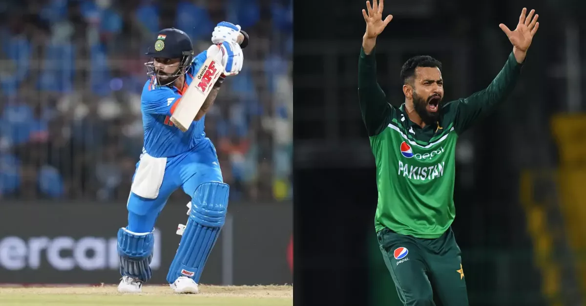 Virat Kohli vs Mohammad Nawaz