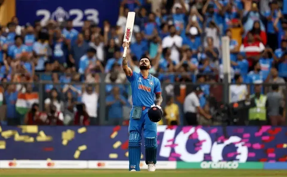 Became first batsman to hit 700 runs in an edition of ICC Cricket World Cup