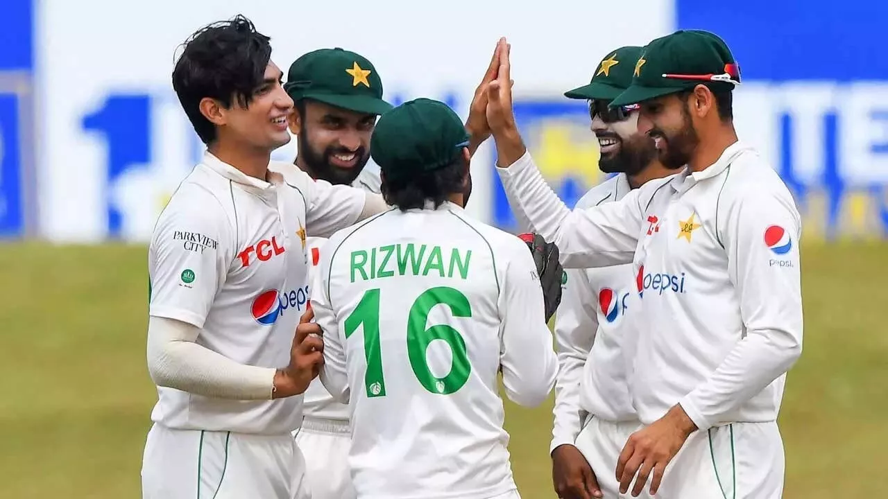 Pakistan test team