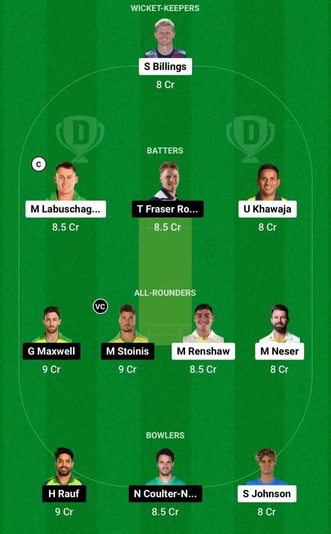 HEA vs STA Dream11 Team 2