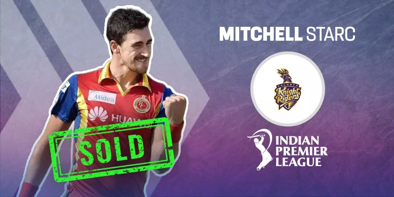 IPL 2024 auction, Mitchell Starc