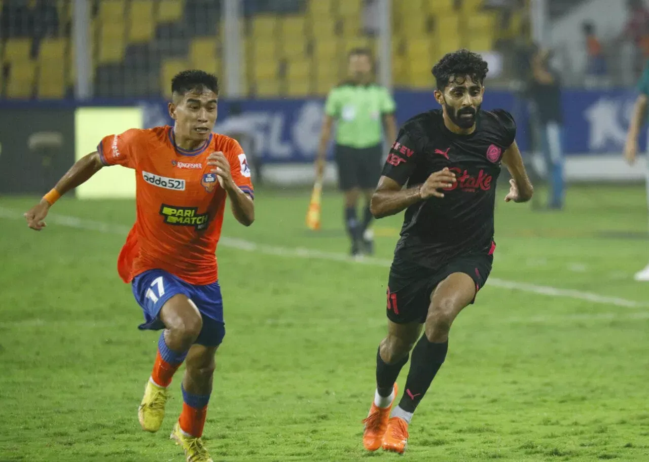 ISL 2023-24 FC GOA VS MUMBAI CITY FC MATCH REPORT NOAH SADAOUI GREG STEWART CARL MCHUGH ROSTYN GRIFFITHS BORIS SINGH AKASH MISHRA MATCH REPORT PLAYER RATINGS