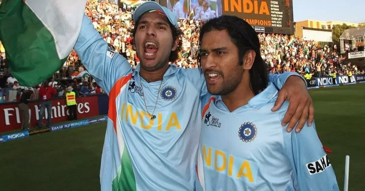 Yuvraj Singh, MS Dhoni