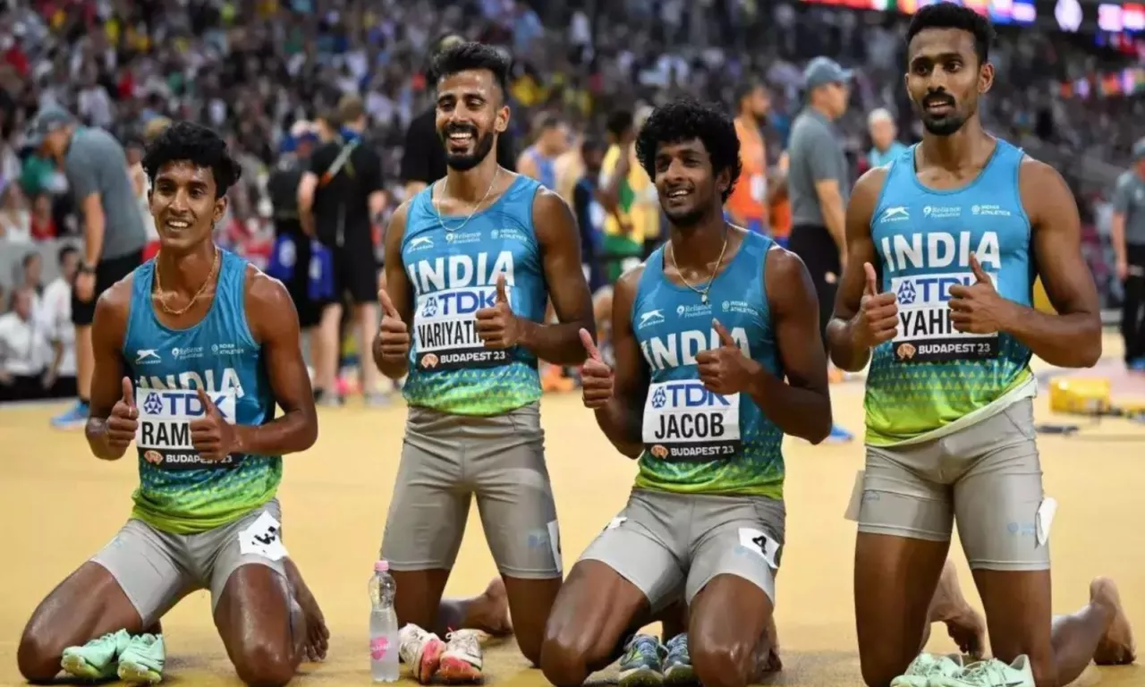 Indian Men's 4x400m relay team
