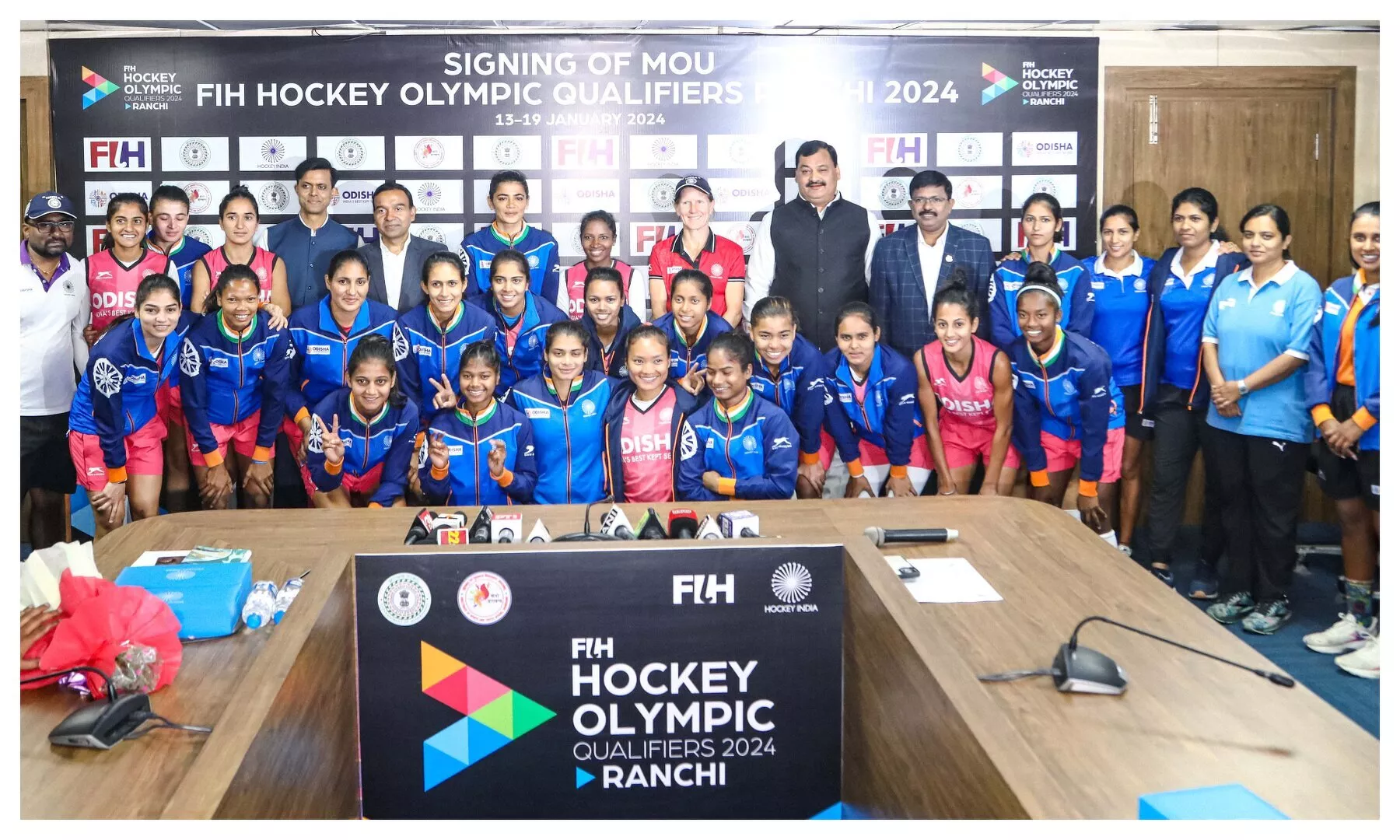 Jharkhand gears up to host FIH Hockey Olympic Qualifiers 2024