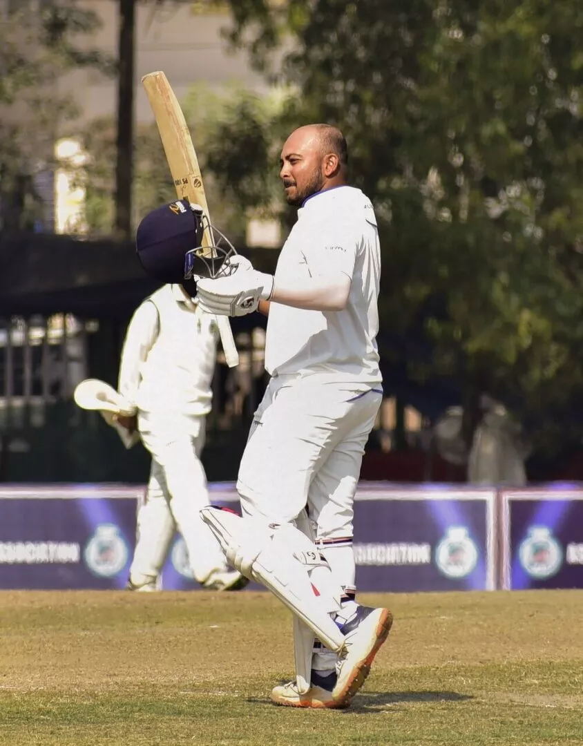 Prithvi Shaw in Ranji Trophy