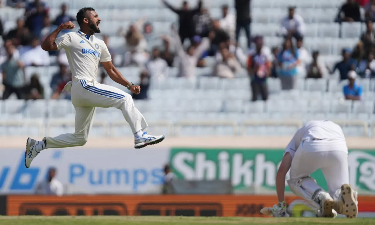 Akash Deep. (Image Source: BCCI)