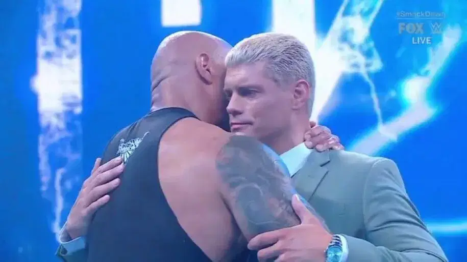 Cody Rhodes & The Rock WWE