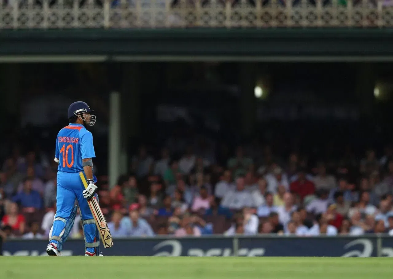 Sachin Tendulkar, שחקני קריקט מפורסמים לובשים חולצה מספר 10