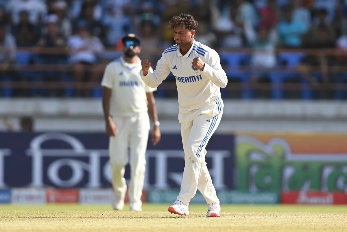 Kuldeep Yadav Índia teste de críquete