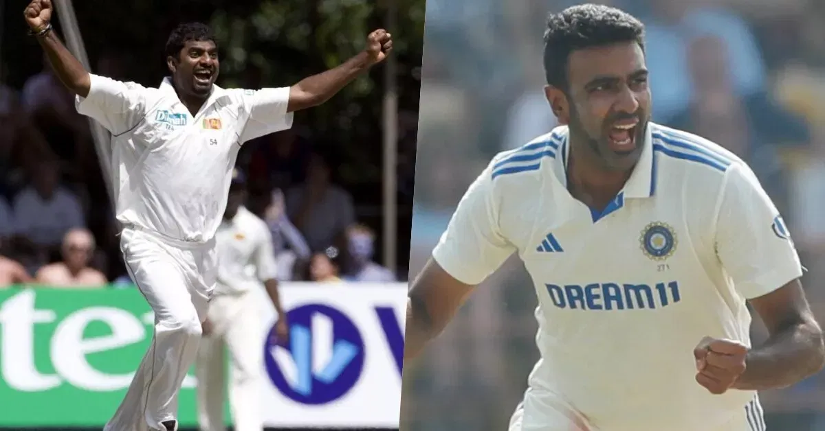 Muttiah Muralitharan, Ravichandran Ashwin