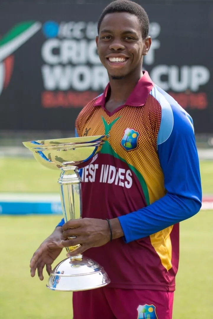 Shimron Hetmyer captained West Indies in U19 World Cup 2016