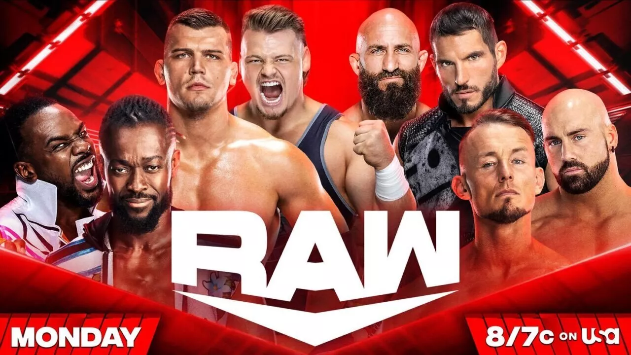 WWE Fatal Four Way Tag Team Qualifier match