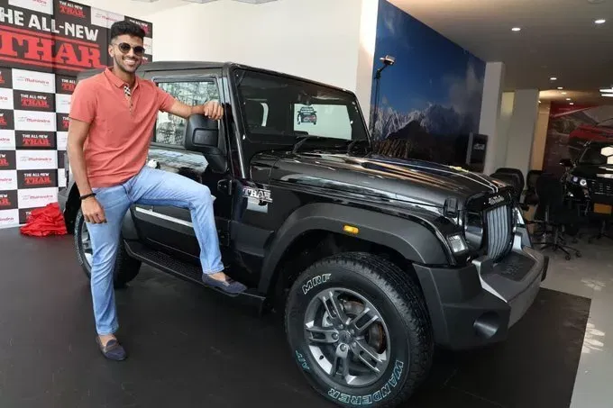 Washington Sundar. (Image Source: Twitter)