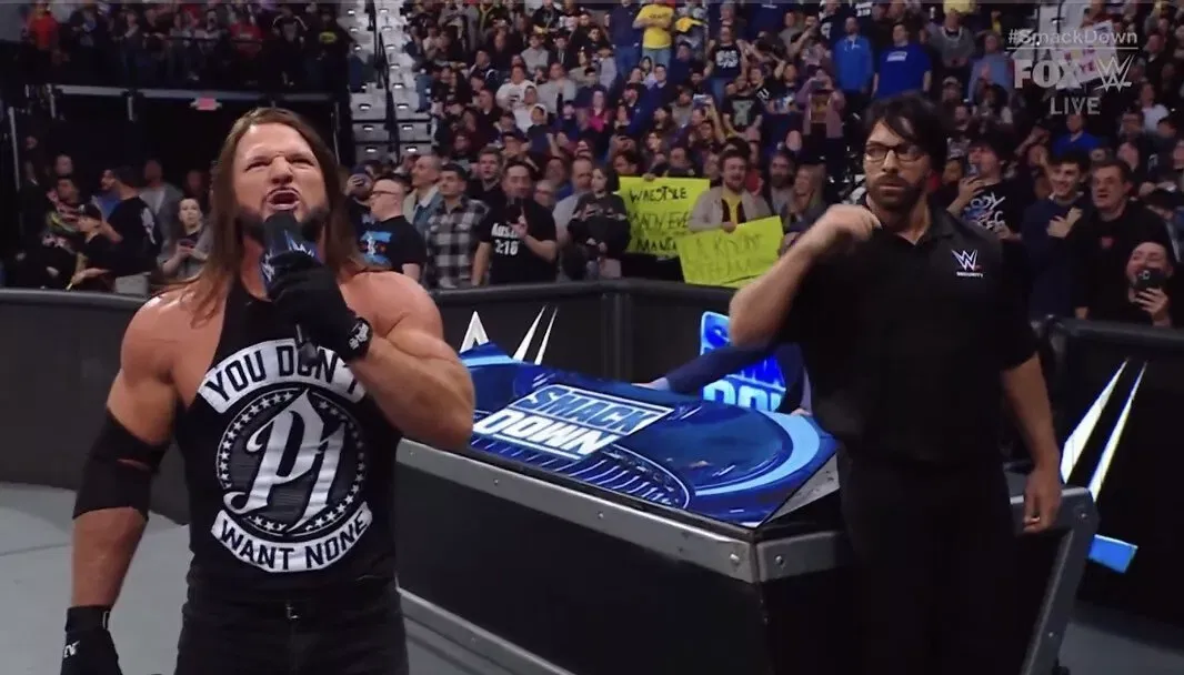 AJ Styles & LA Knight WWE