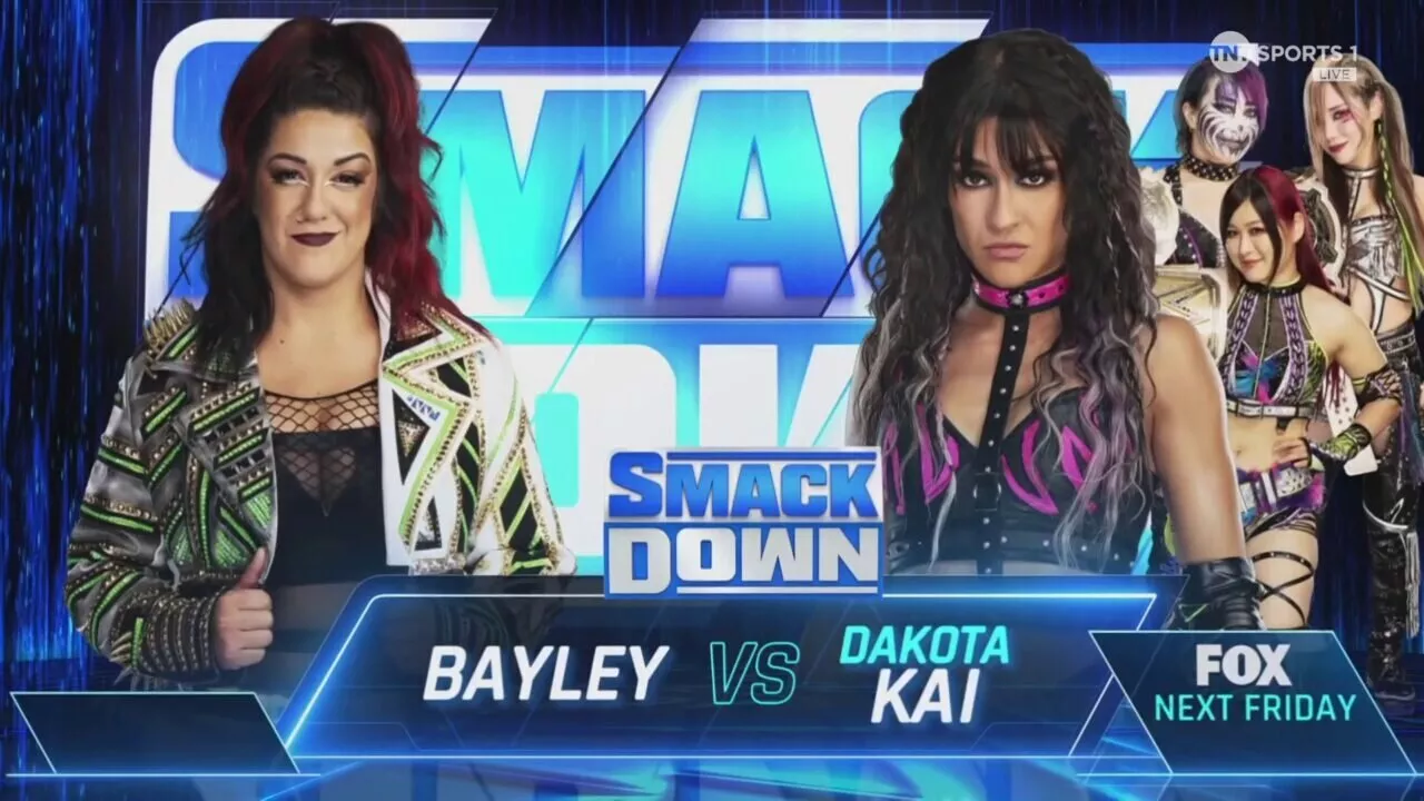 Bayley vs Dakota Kai WWE