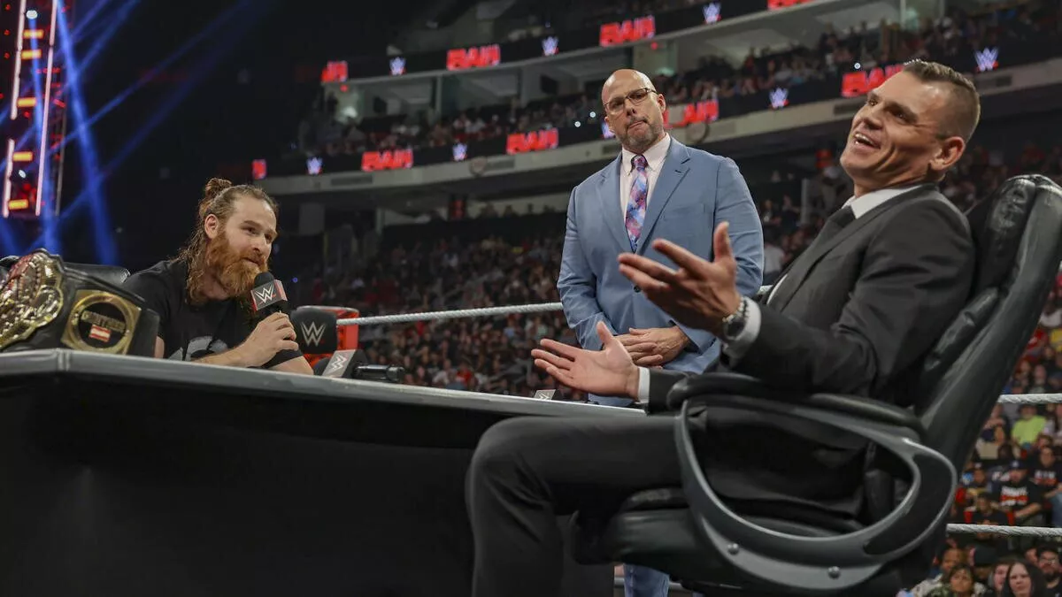 Gunther & Sami Zayn Contract Signing WWE