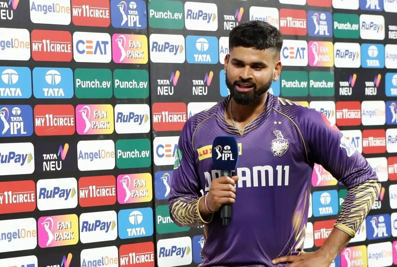 KKR captain Shreyas Iyer