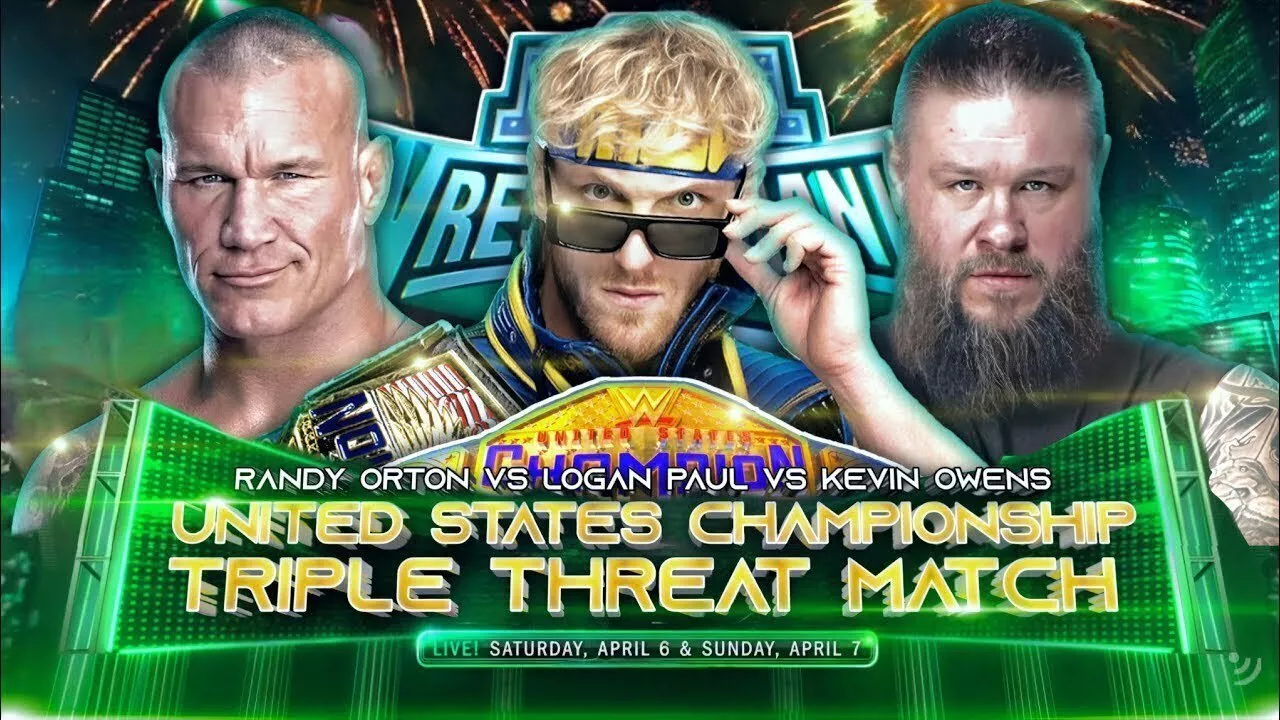 Logan Paul vs Randy Orton vs Kevin Owens WWE