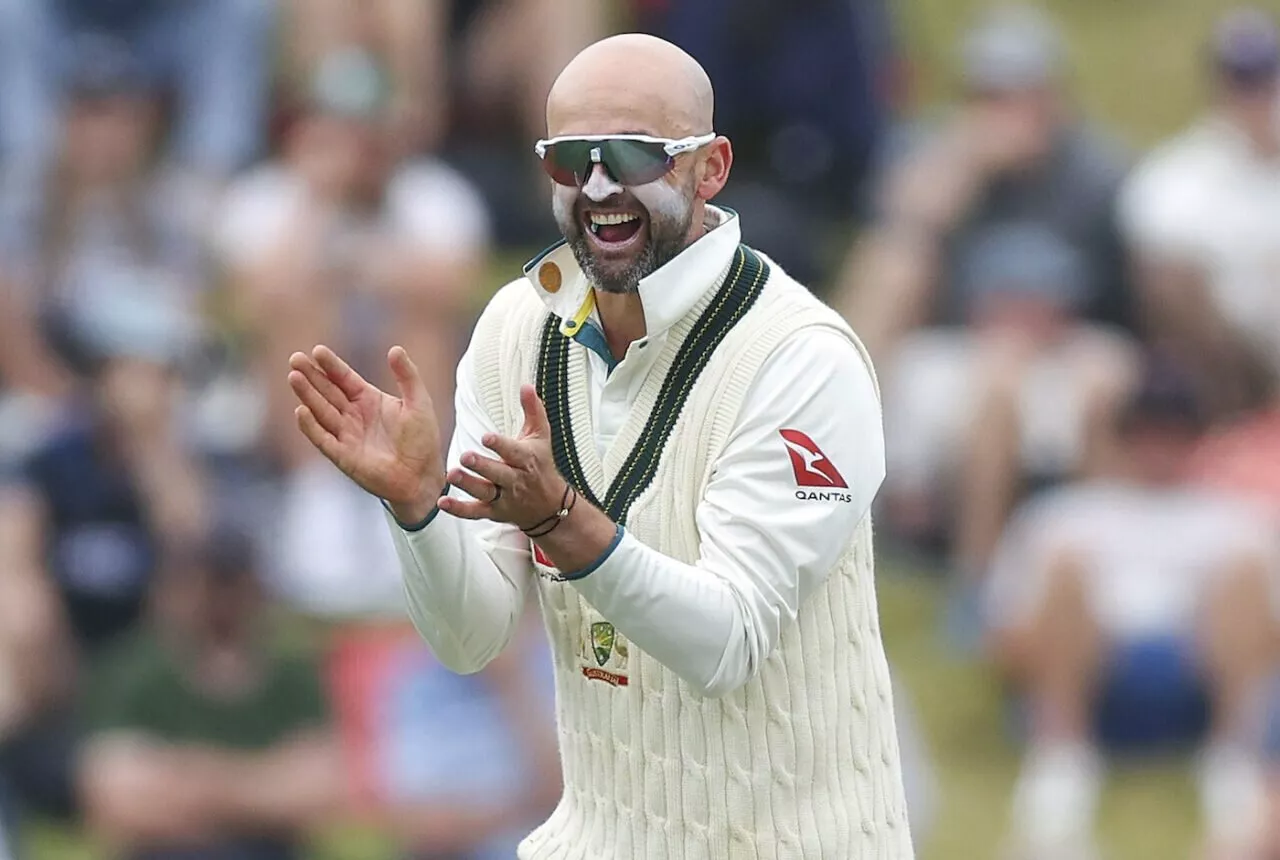 Nathan Lyon.  (Fonte da imagem: Getty Images)