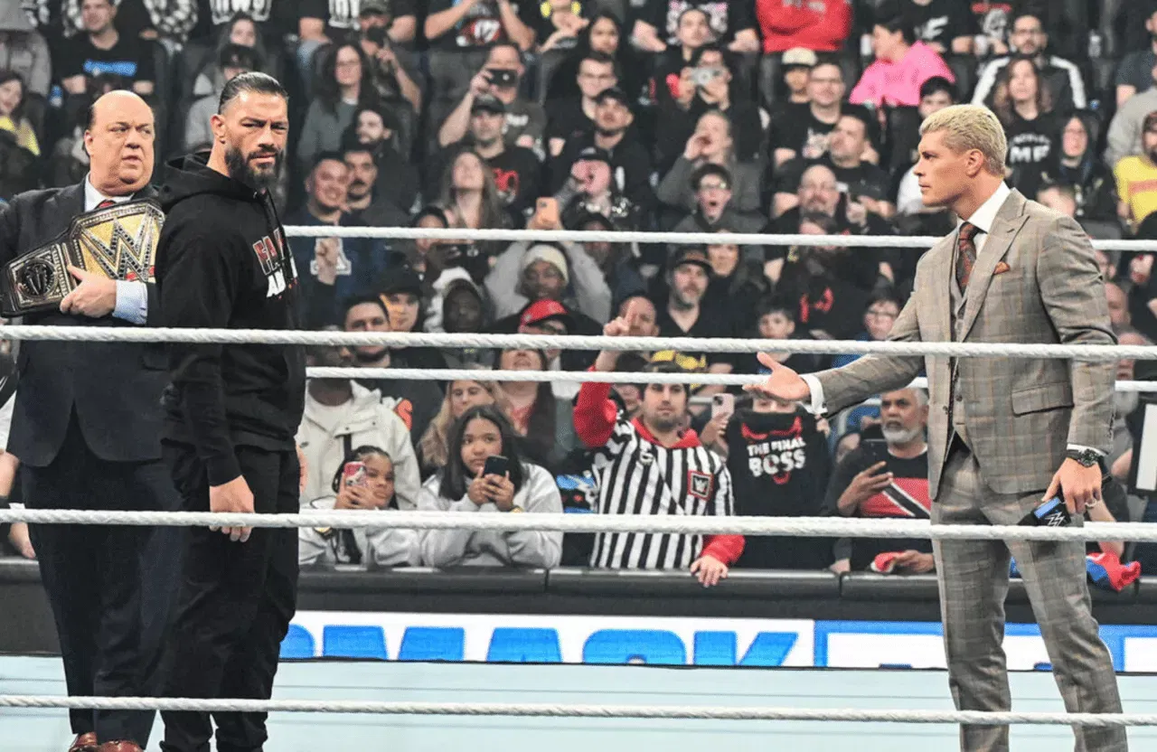 Roman Reigns Cody Rhodes WWE
