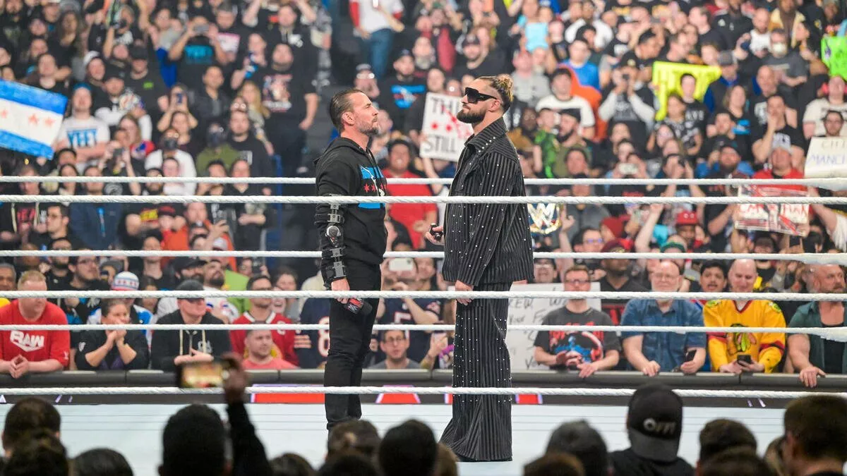 Seth Rollins & CM Punk WWE