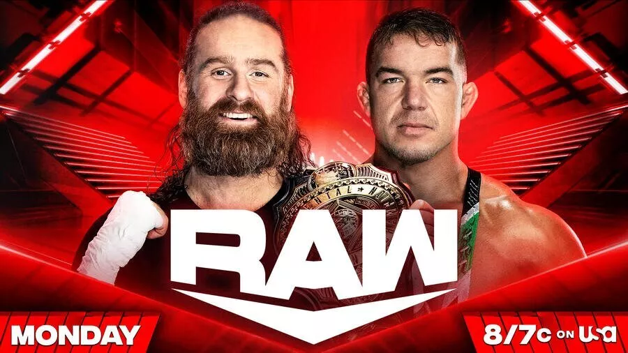 Intercontinental Championship Match- Sami Zayn (C) vs Chad Gable WWE RAW