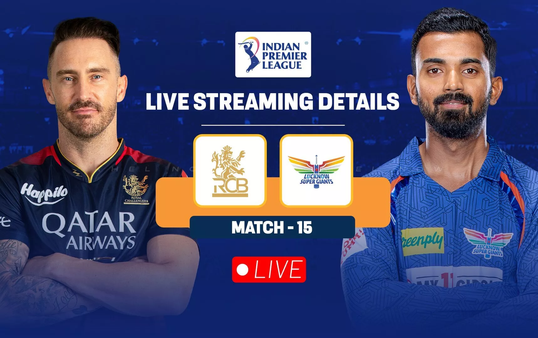 Rcb Vs Lsg Live Streaming Details When And Where To Watch Match 15 Of