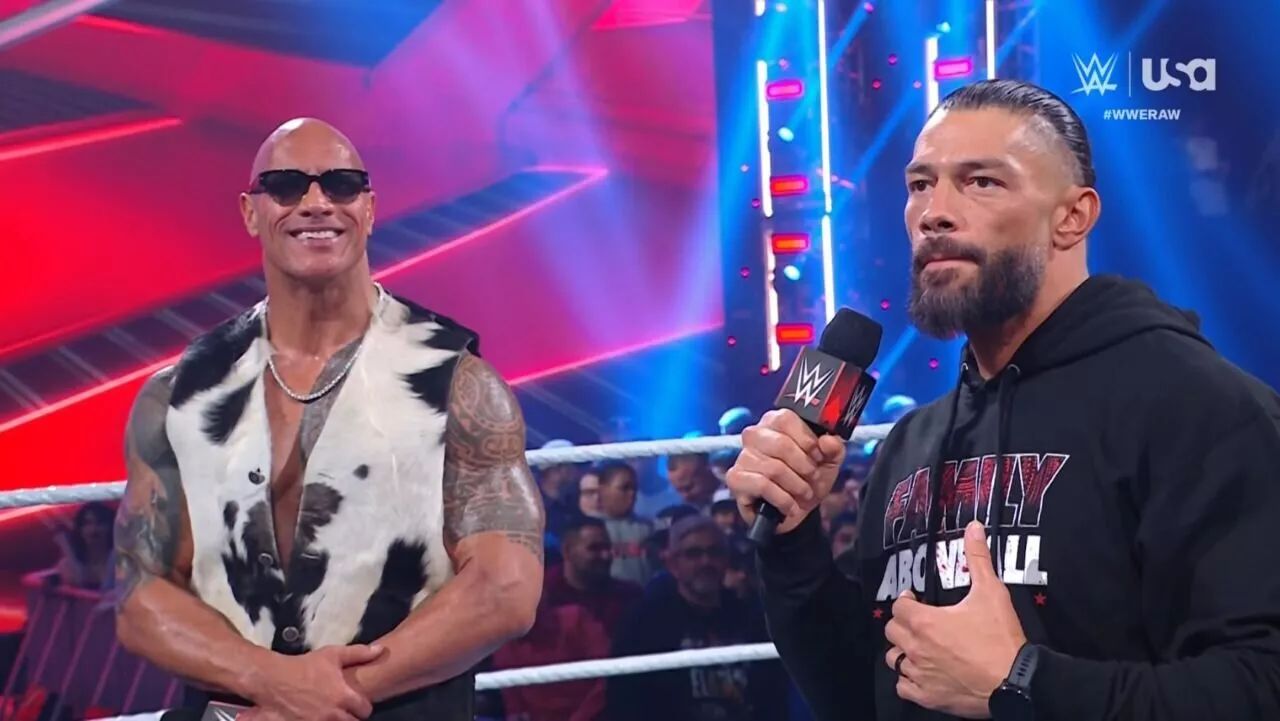 The Rock & Roman Reigns WWE