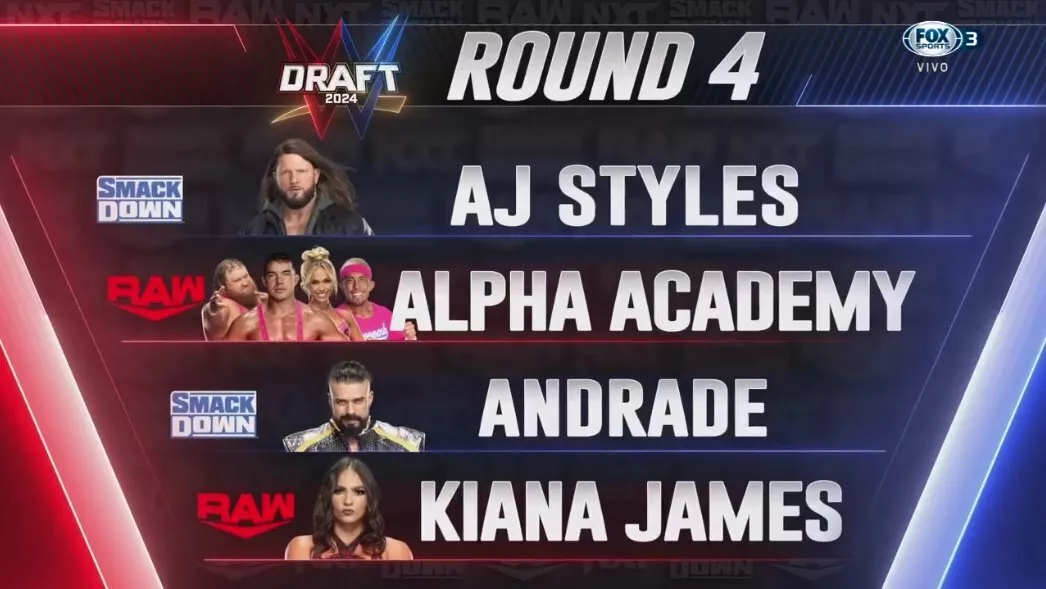 WWE Draft Round 4