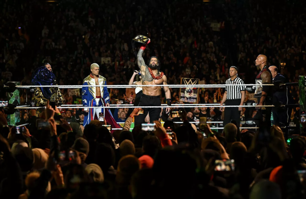 WWE WrestleMania 40 Roman Reigns
