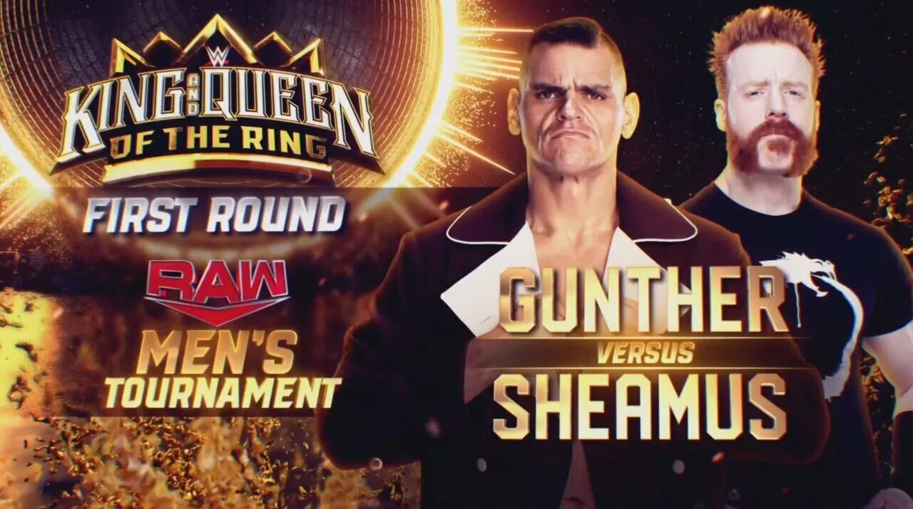 Gunther vs Sheamus WWE