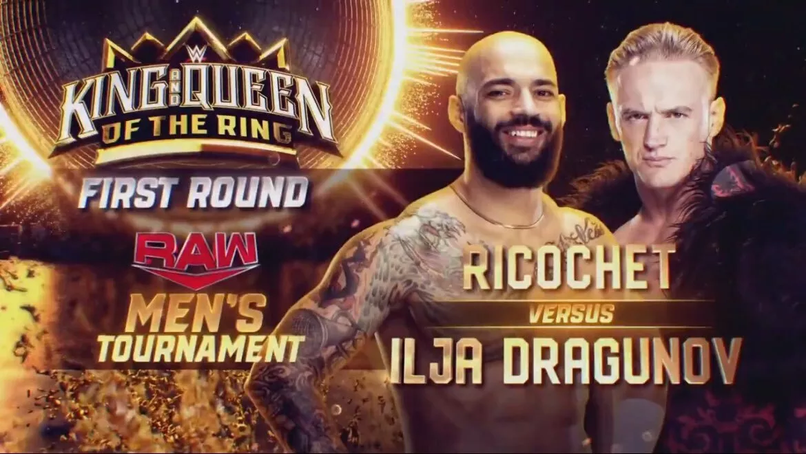 Ricochet vs Ilja Dragunov WWE
